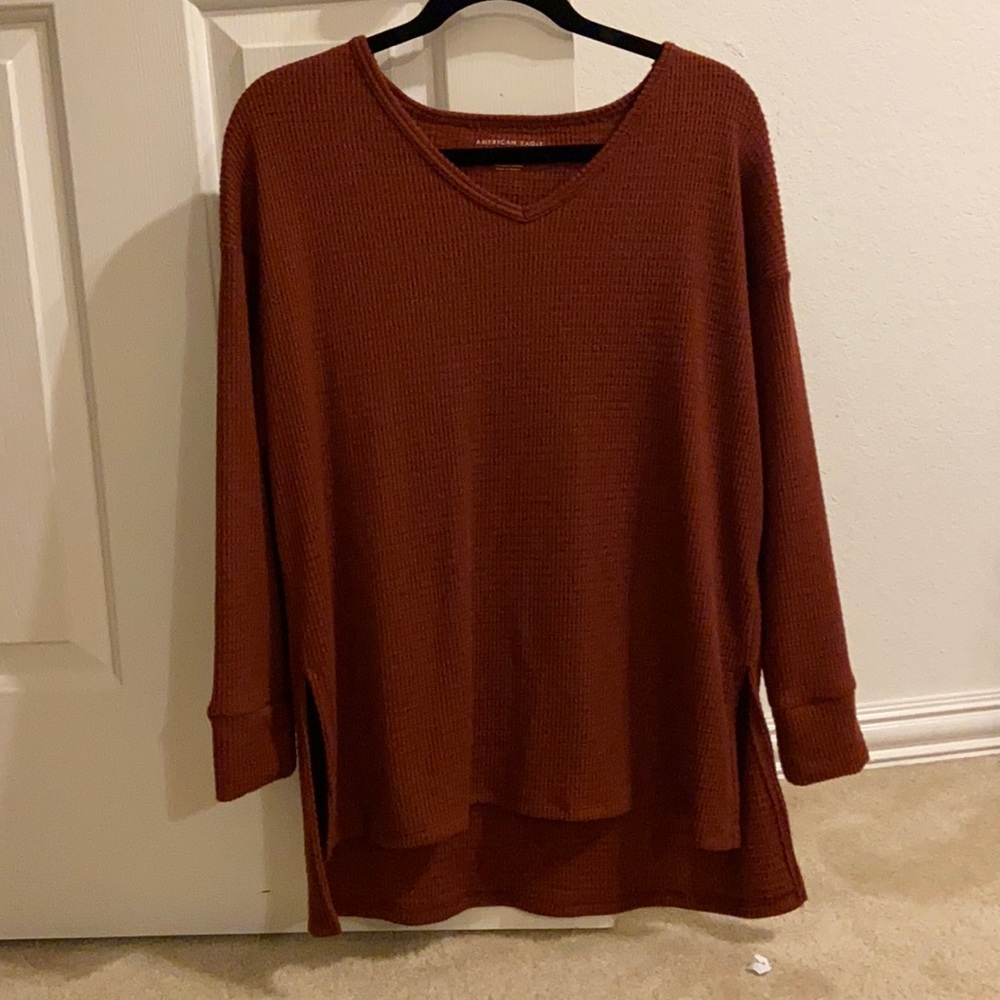 American Eagle Burgundy Top